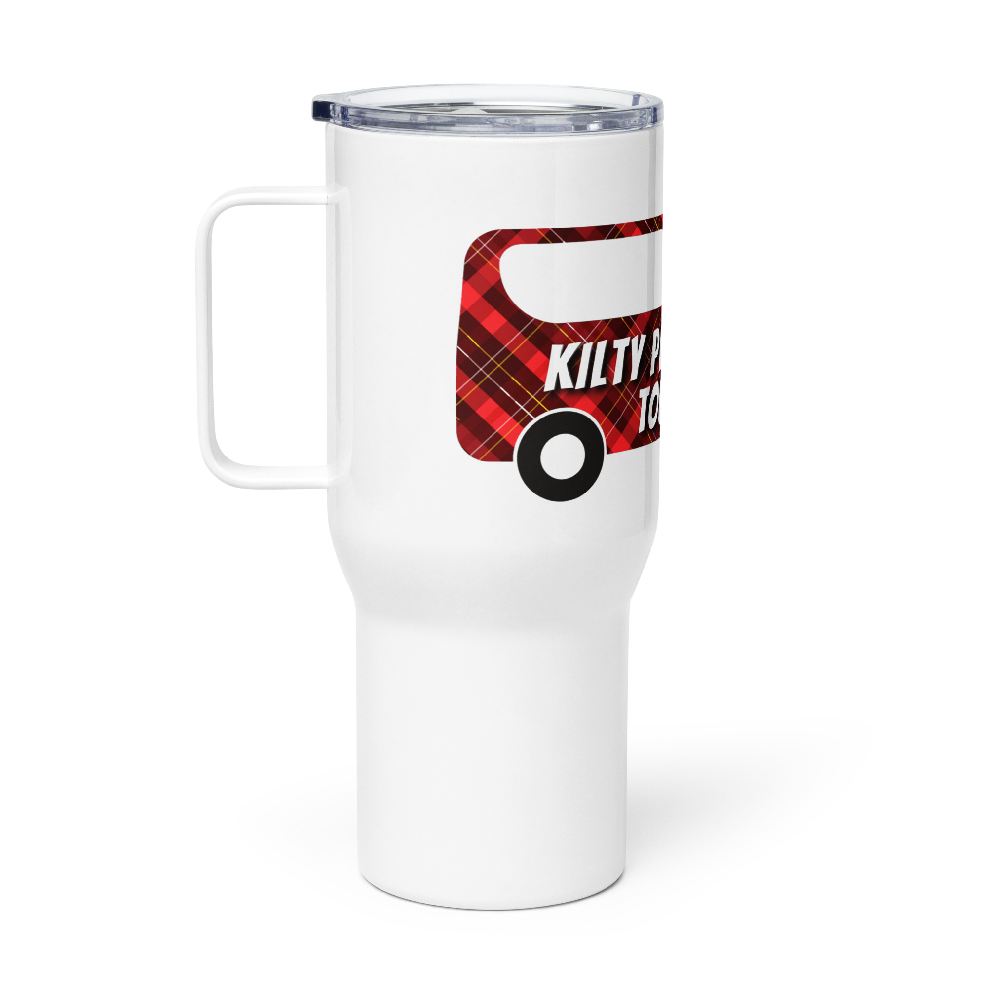 Travel mug with a handle #1 - Kilty Pleasure Tours