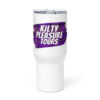 Travel mug with a handle